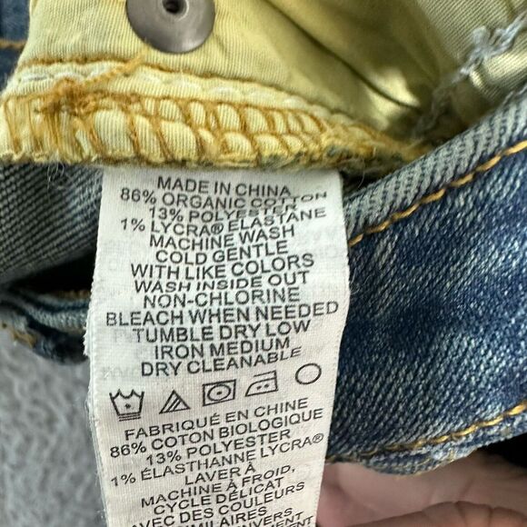 Prana London Skinny Jeans Organic‎ Cotton Heritage Wash Stretch Womens 26 2 - Picture 8 of 12